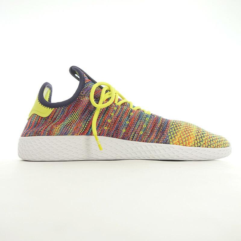 アディダス/ADIDAS PHARRELL WILLIAMS  PW TENNIS HU スニーカー 03G23 サイズ メンズUS9.5 27.5cm イエロー ランクA  (中古)｜blowz｜05