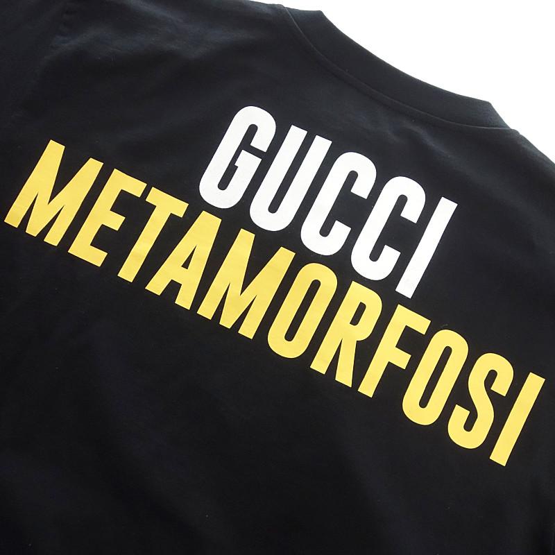 グッチ/GUCCI × ADIDAS 22SS ロゴ プリント 半袖 クルーネック Tシャツ