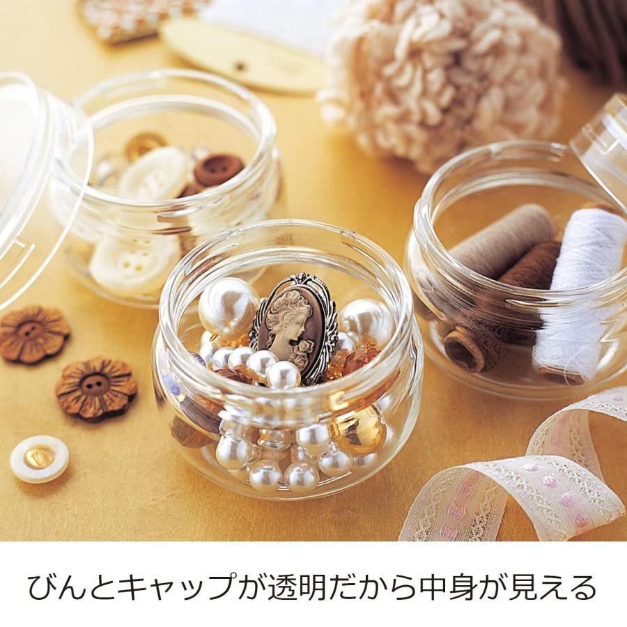 星硝(Seisho) セラ―メイト 保存 容器 ガラス キャニスター 170ml チャーミークリアー S3 日本製 221176｜blsg-shop｜06