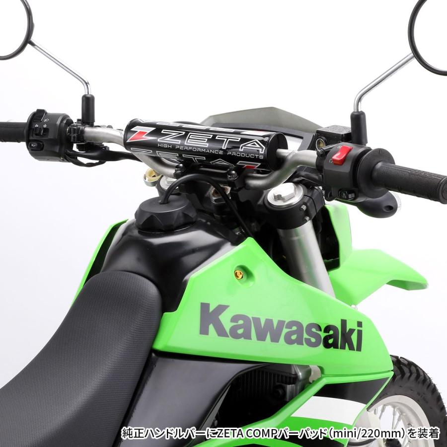 ジータレーシング(ZETA RACING) COMPバーパッド ミニ(220mm) ブラック 簡単取付け 怪我リスク軽減 ダートフリーク Dirtfr｜blsg-shop｜08