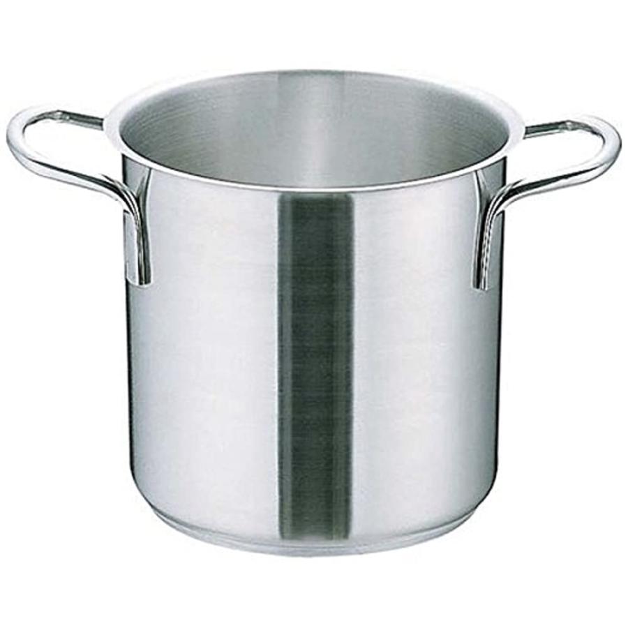 遠藤商事 TKG 寸胴鍋 20cm ステンレス製で錆びにくく丈夫で衛生的 IH