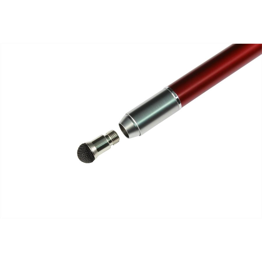 iPad/iPhone用スタイラスペン （タッチペン） Su-Pen P201S-T9NR（ネオンレッド/アルミ軸）｜blsg-shop｜04