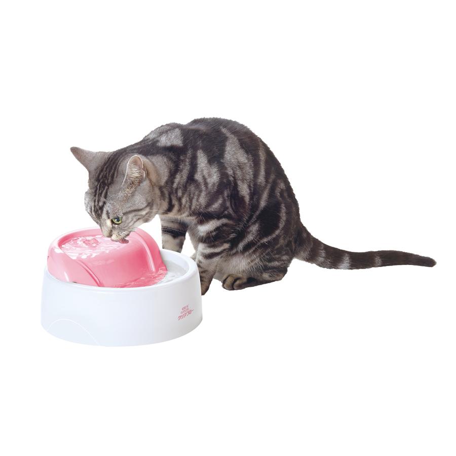 ジェックス ピュアクリスタル クリアフロー 猫用ピンク : BLS