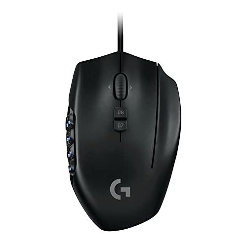 Logicool G ゲーミングマウス G600t 有線 USB 接続 LIGHTSYNC RGB MMO