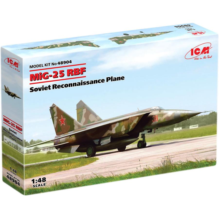 アイシーエム ICM 1/48 ソビエト空軍 ミグ MIG-25 RBF プラモデル
