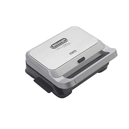 【新品未使用】DeLonghi MULTIGRILL SW13ABCJ-S De'Longhi Livenza 10-in L x 5-in W Indoor Panini Grill