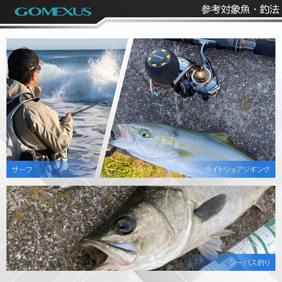 ゴメクサス E38 リールハンドルノブ EVA製 ラウンド型 ノブ 38mm ダイワ (Daiwa) タイプ S シマノ (Shimano) タイプ｜blsg-shop｜03