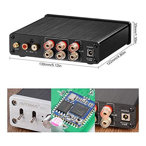 AIYIMA A03 TPA3116サブウーファーBluetoothアンプHiF Amazon.co.jp: AIYIMA A03 TPA3116サブウーファーアンプ QCC304X
