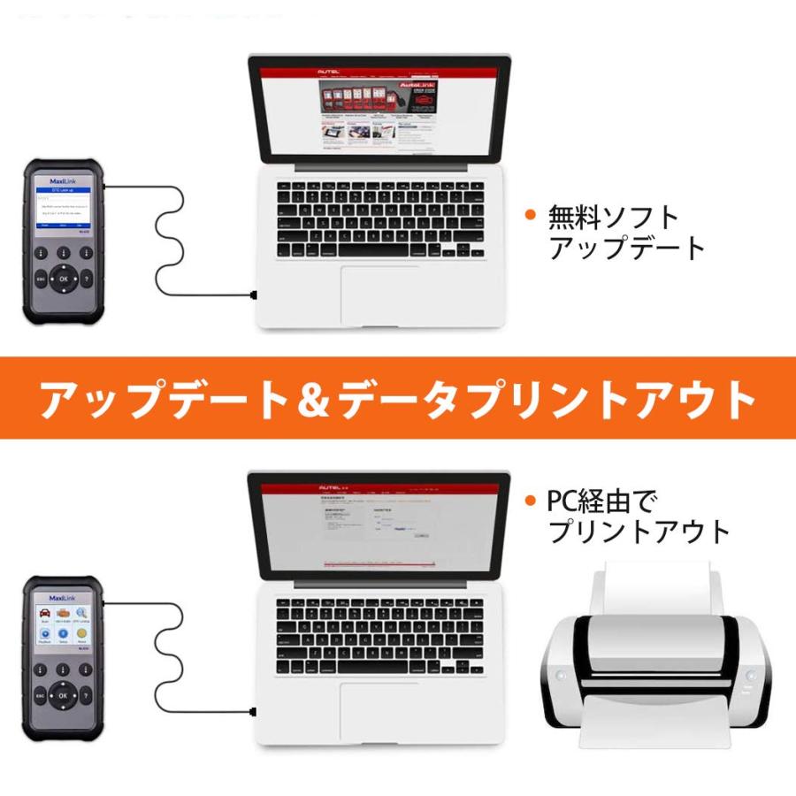 AuteI OBD2 診断機　ML629 未使用品 Amazon.com: 2025 Autel ML629 OBD2 Scanner ABS SRS Engine