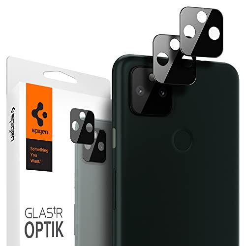 Spigen Glas tR Optik Google Pixel 5a 5G 用 カメラフィルム 保護 