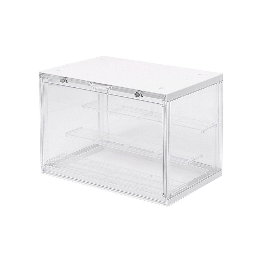 YU アクリルケース Yuu and Yui フィギュアケース コレクションケース 棚 アクリル