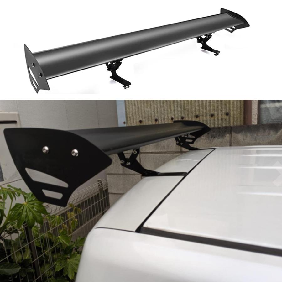 VEHSUN リアウイング 長さ112cm ハッチバック汎用 リア VEHSUN リアウイング 長さ112cm ハッチバック汎用 リア