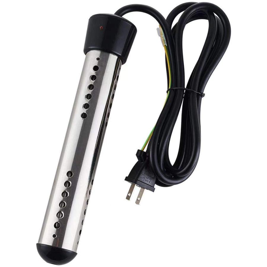 Link Hit 水中用湯沸かし投げ込みヒーター 100V 1KW(10A) 自動保温70