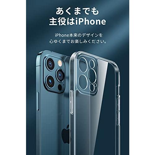 [BlueSea] iPhone 13 専用 TPU&強化ガラスケース 一体型レンズ保護 クリア 耐衝撃 硬度9H ワイヤレス充電対応 bsc002-｜blsg-shop｜10