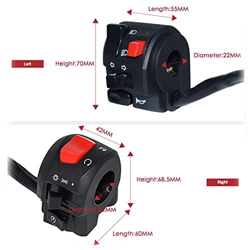 ハンドル　ホーンスイッチ Amazon.co.jp: ハンドルバースイッチ 7/8 