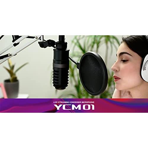 YAMAHA コンデンサーマイクロフォン YCM01B YAMAHA コンデンサーマイク YCM01 B ブラック(ショックマウント