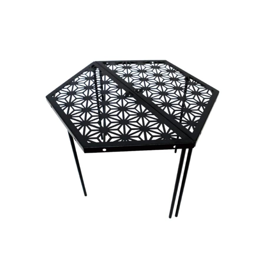 S'more(スモア) 和柄アウトドアテーブル2枚セット キャンプ テーブル