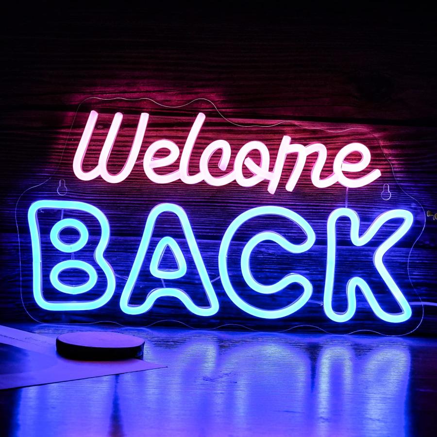 ネオンライト　Welcome WELCOME ネオンサイン ウェルカム ネオン管 NEON SIGN