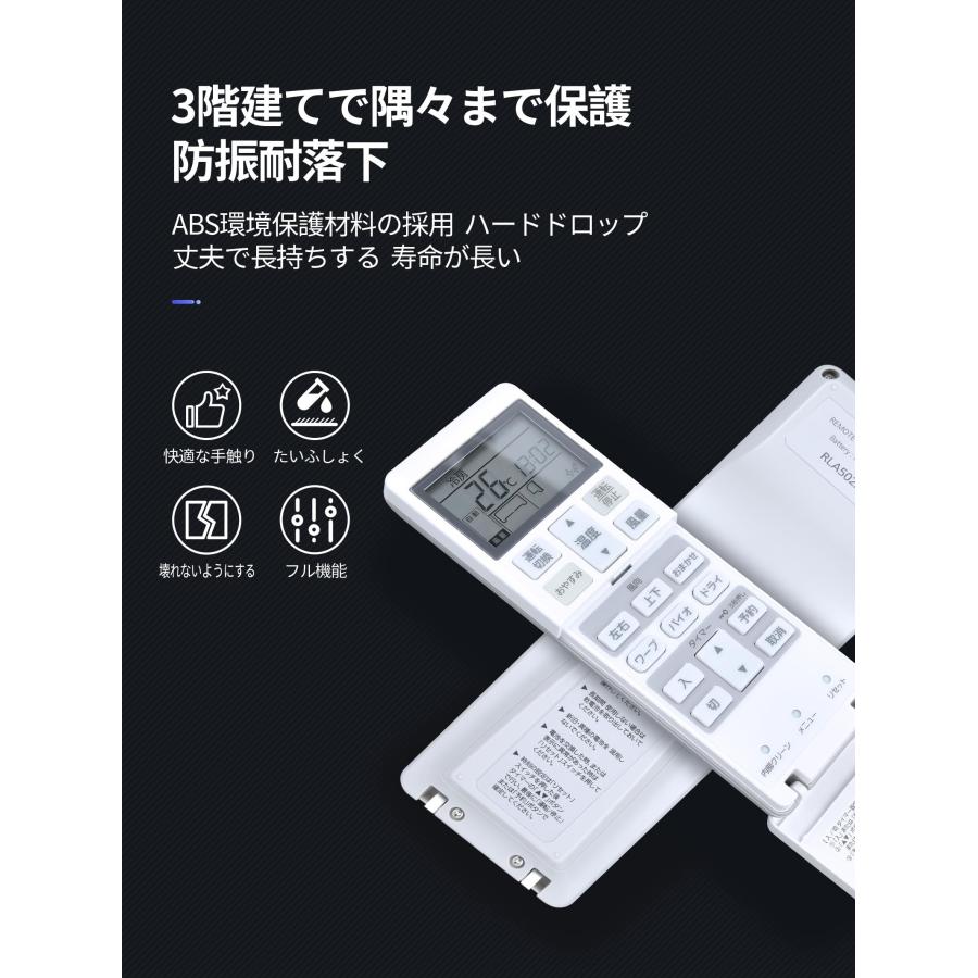 エアコンリモコン RLA502A720A for MITSUBISHI 三菱重工
