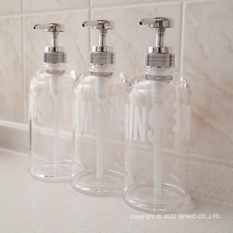モビリア ディスペンサー シャンプーボトル クリア シャンプー リンス ボディソープ Nbs 362 B L Style マットと生活雑貨の店 通販 Yahoo ショッピング