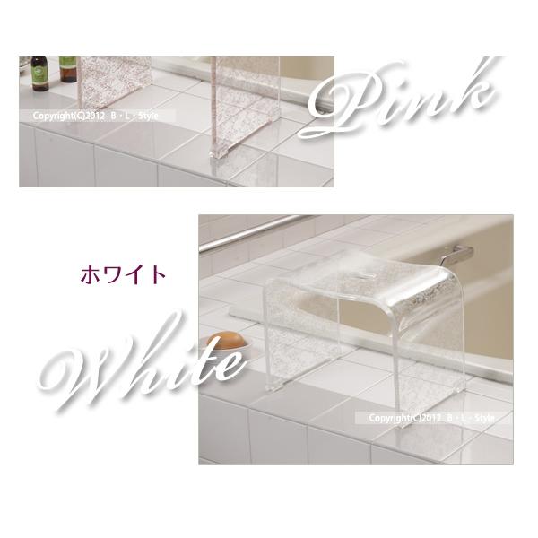 センコー バスチェア アクリル 風呂椅子 お風呂椅子 高さ 25cm クリア