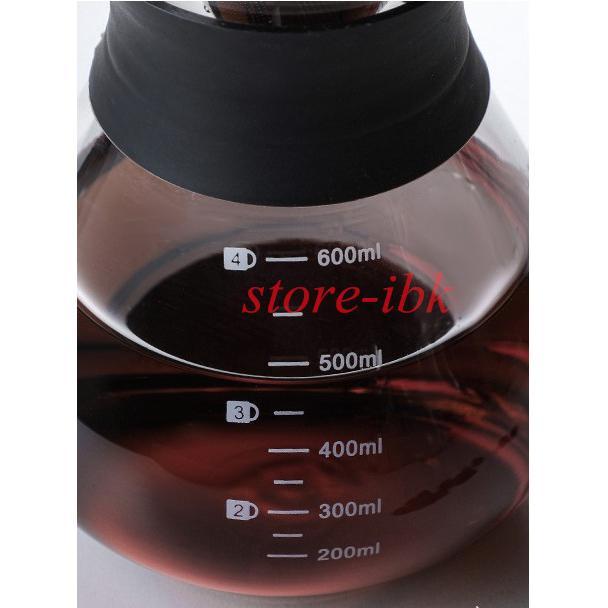 コーヒーサーバー コーヒーカラフェセット ステンレス コーヒードリッパー フィルター ポット コーヒー ドリッパー 400/600/800ml コーヒー器具セット｜blt03｜14