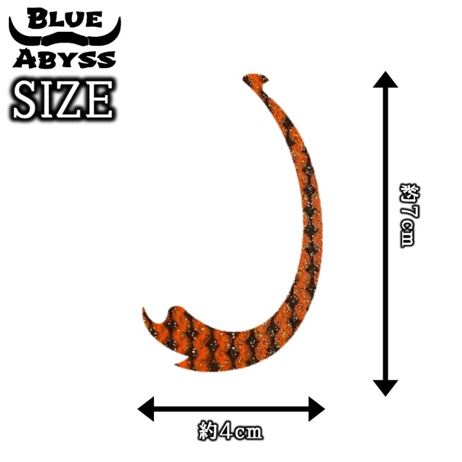 鯛ラバ ぶっちぎり カーリー 全30色 シリコンネクタイ 激釣波動 BLUE