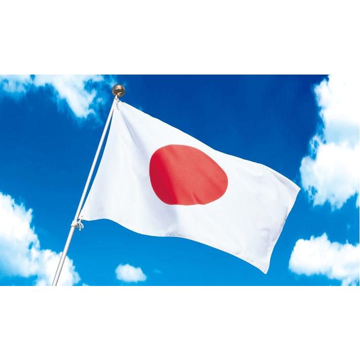 送料無料 日本 国旗 JAPAN 大サイズ 約 90×150cm 卒業式 ワールド