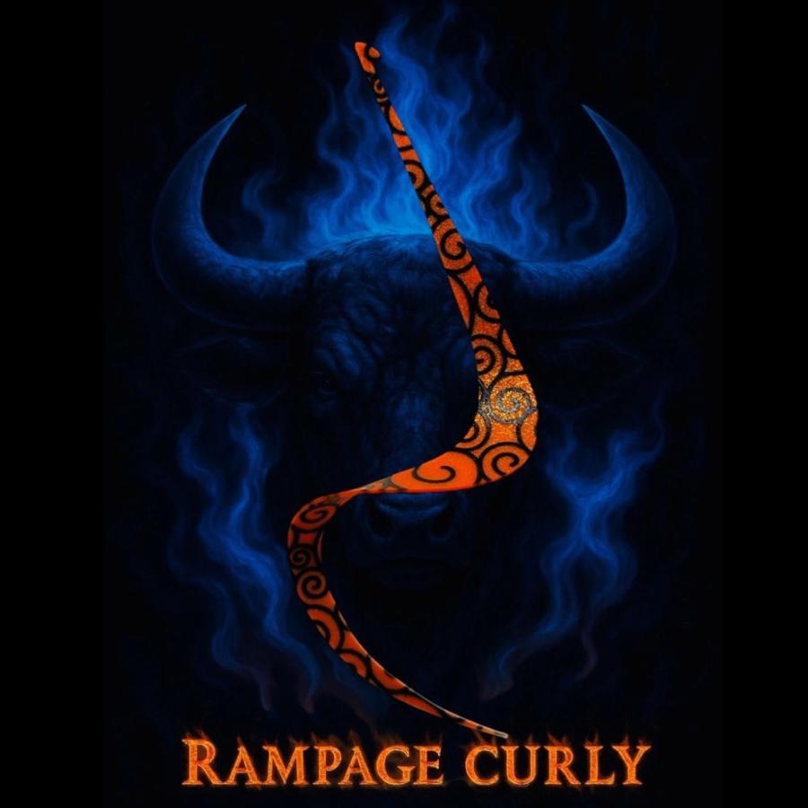 鯛ラバ ランぺージカーリー RAMPAGE CURLY 全5色 厚み 0.8mm BIG