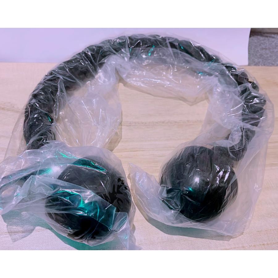 筋トレ トライセットロープ フィットネス ロープ W ブラック ダンベル 