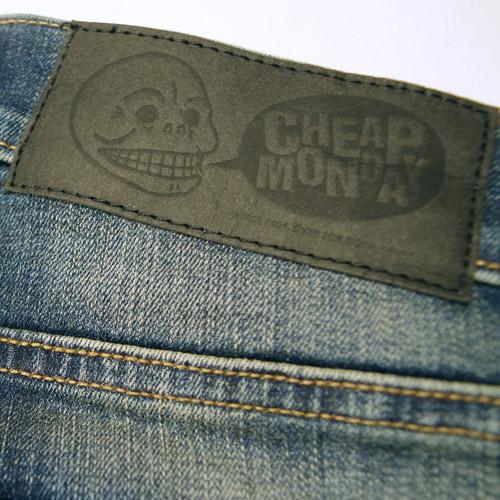 SALE セール Cheap Monday チープマンデー TIGHT MID RISE SLIM Grind Blue レディース パンツ スキニーデニム ジーンズ｜blue-addict｜07