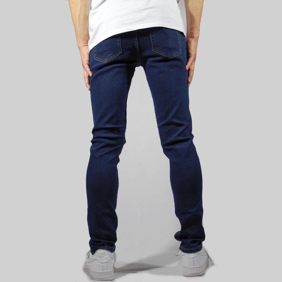 DR DENIM ドクターデニム CHASE Skinny Tapered Moat Plain Dark Blue スキニージーンズ メンズ パンツ dr denim｜blue-addict｜11