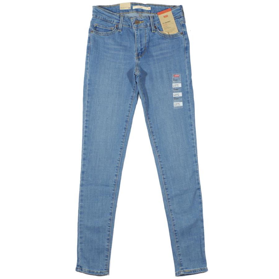 リーバイス パンツレディース ジーンズ スキニー デニム スキニーパンツ レディース Levi's 711 SKINNY Medium Indigo Worn In Levis｜blue-addict｜02