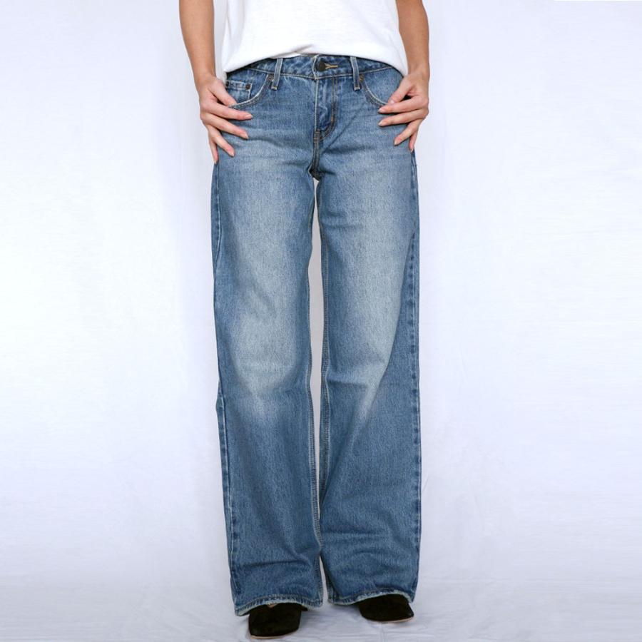 Levi's（リーバイス） レディース ワイドパンツ ワイドデニム