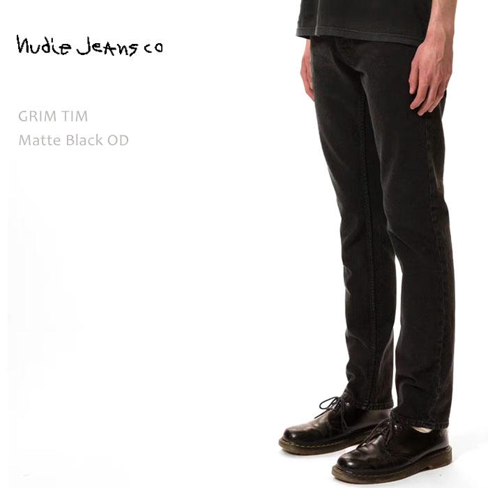 ヌーディージーンズ ブラック デニムパンツ メンズ ジーンズ メンズパンツ スリムストレート ストレッチパンツ ジーンズ Nudie Jeans  GRIM TIM Matte Black OD : nj-114373 : Blue Addict - 通販 - Yahoo!ショッピング