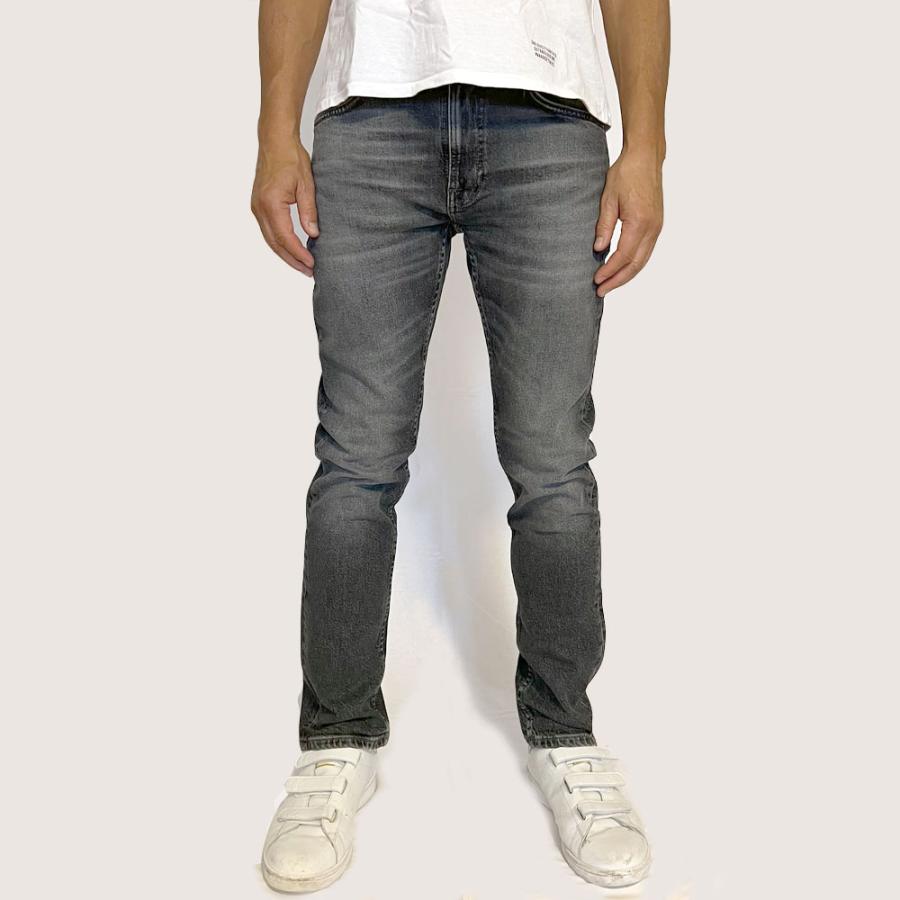 【新品】NudieJeansダークグレー デニム34インチ Nudie Jeans（ヌーディージーンズ） デニムパンツ メンズ ジーンズ