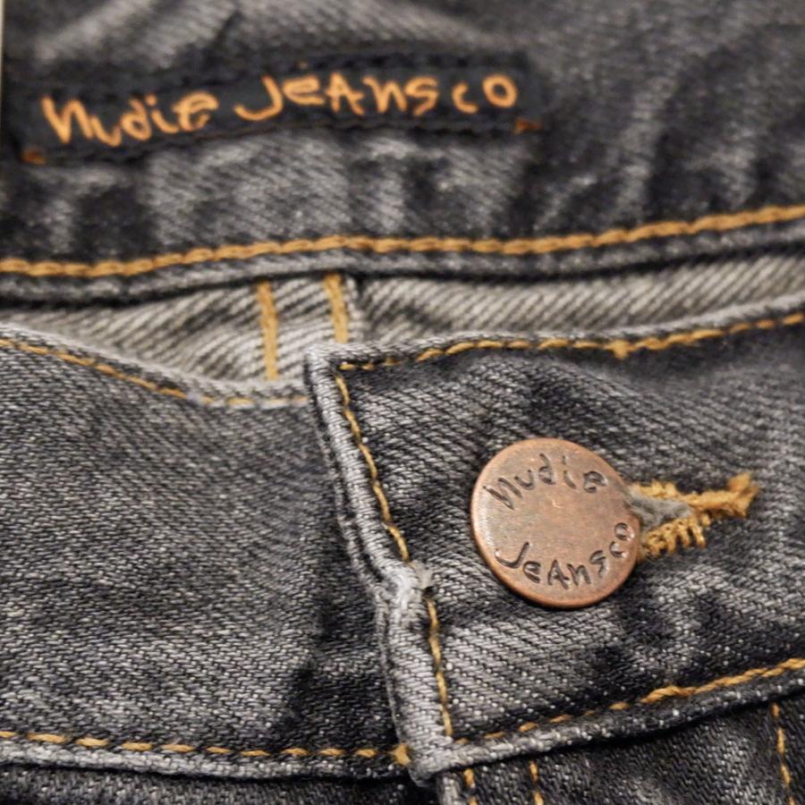 ヌーディージーンズ デニムパンツ メンズ ジーンズ メンズパンツ ストレート ジーンズ Nudie Jeans Rad Rufus Grey Crosshatch ラッドルーファス_6