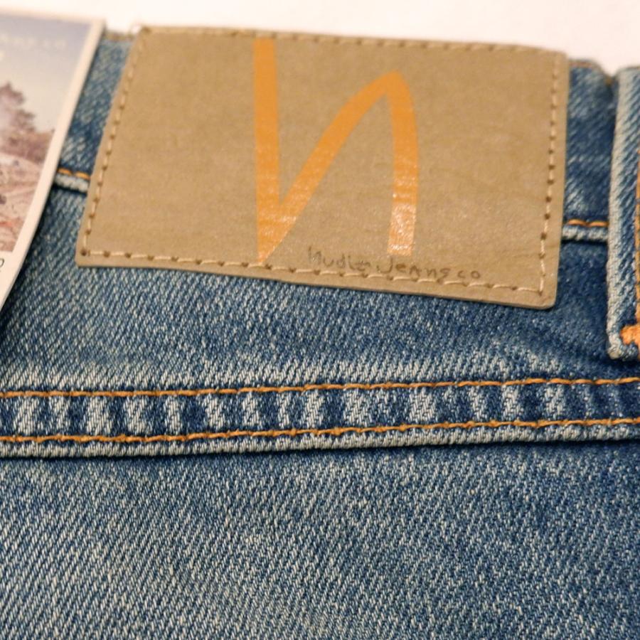ヌーディージーンズ デニムパンツ メンズ ジーンズ メンズパンツ ストレート ジーンズ Nudie Jeans Solid Ollie Blue Clay ソリッドオーリー_8