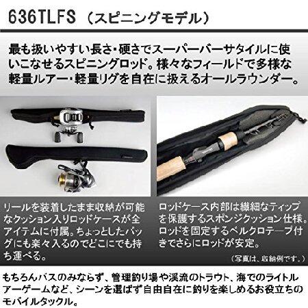 ダイワ(DAIWA) 振出バスロッド トリプルビー 636TLFS 釣り竿 