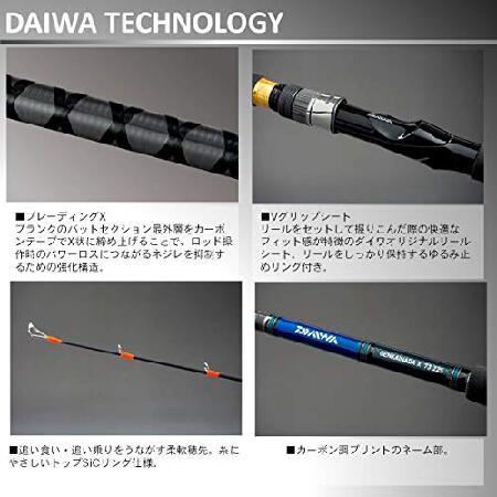 ダイワ(DAIWA) 船竿 玄界灘X 73 225 釣り竿 