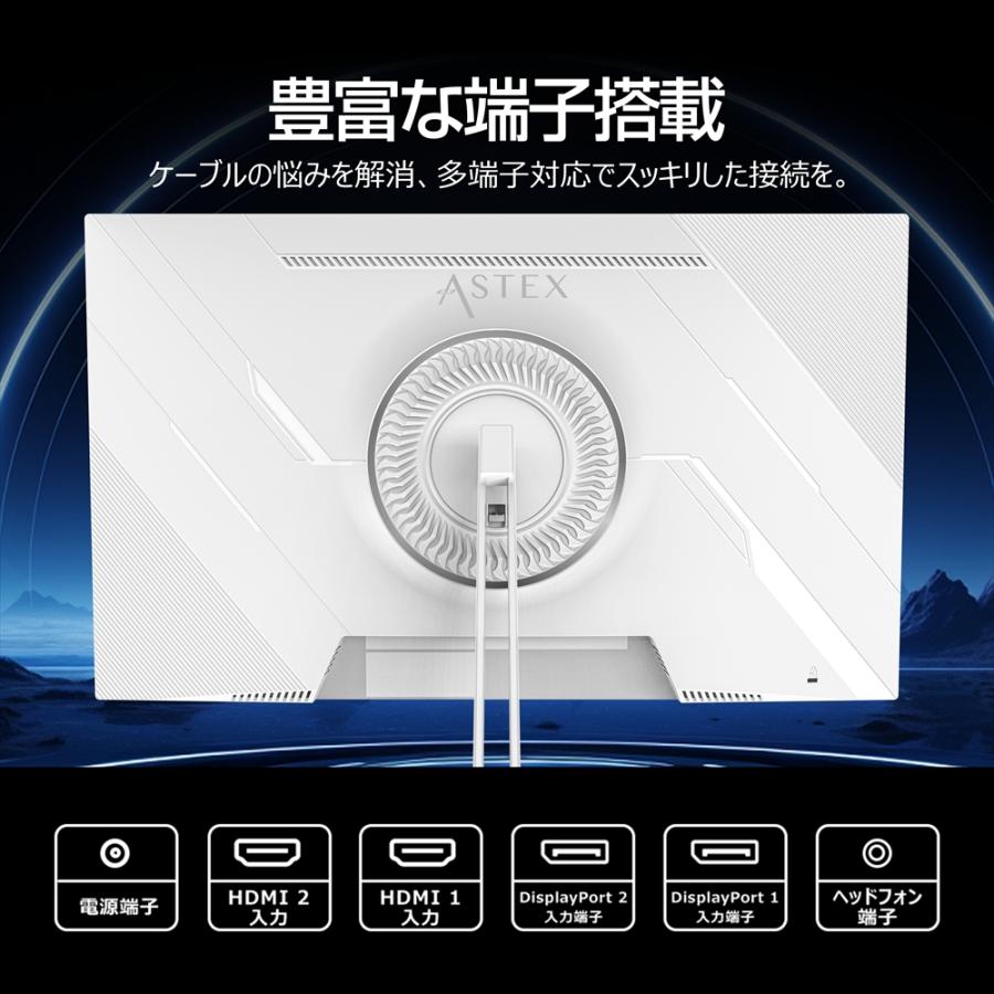 WIS 27インチ 4K 60Hz ゲーミングモニター 27U60HPW : BLUE CENTURY
