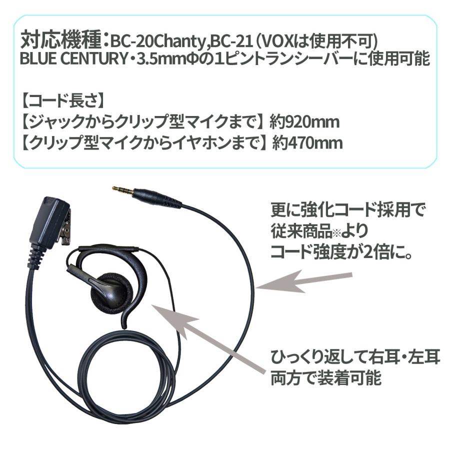 BLUE CENTURY 超小型特定小電力トランシーバー BC-20Chanty 2台セット