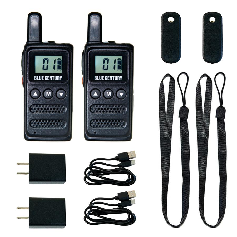 2台セット 特定小電力トランシーバー BC-23ChantyPlus ブラック BC