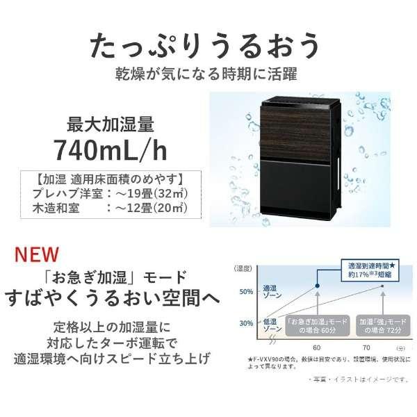 送料無料 】Panasonic パナソニック F-VC70XV-TM ナノイーX 9.6兆 加湿
