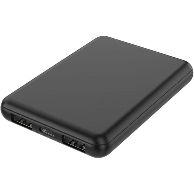 HIDISC 軽量小型 5000mAh モバイルバッテリー version4(ブラック)HD4
