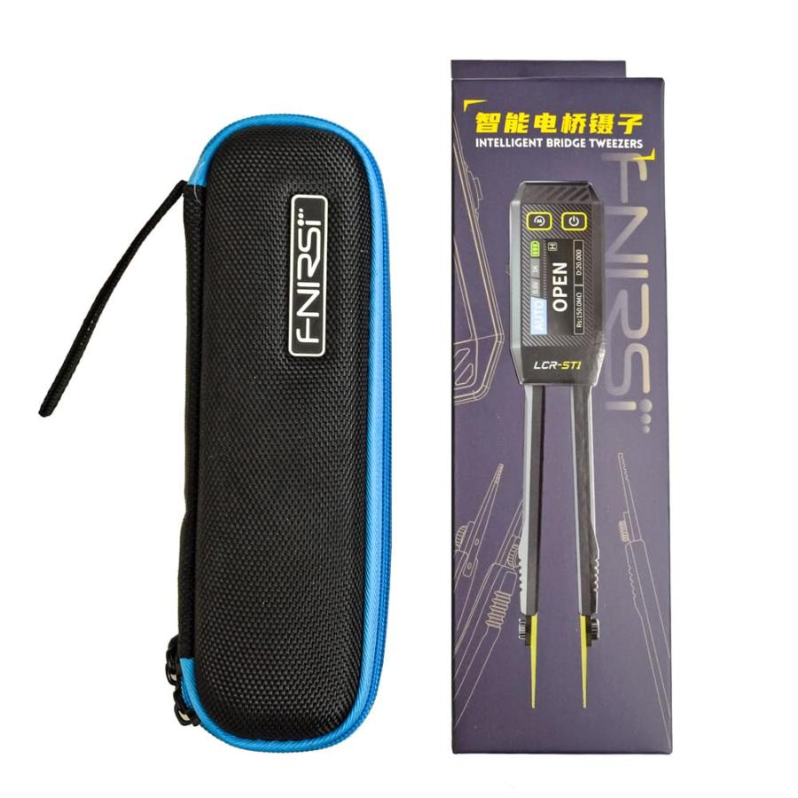 FNIRSI フェニルス LCR-ST1 ピンセット型 LCRメーター｜SMD/ESR/抵抗/コンデンサ/インダクタ/ダイオード測定対応｜高速・高精度ポータブルテスター｜USB-C充電  楽天市場】FNIRSI フェニルス LCR-ST1 ピンセット型 LCRメーター｜SMD/ESR/抵抗/コンデンサ/インダクタ ...