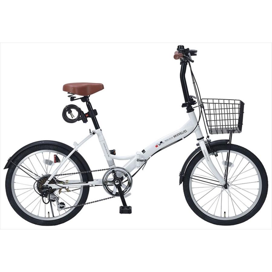 Mypalls(マイパラス) 折り畳み自転車　M-209 20インチ MYPALLAS 自転車 折りたたみ自転車 【GWクーポン】 20インチ シマノ製6