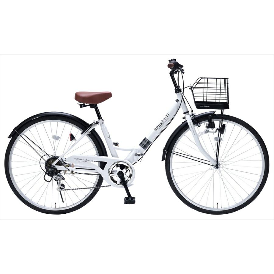 新品同様 マイパラス MC507  折りたたみ自転車 6段変速 シティサイクル 送料無料 】池商 マイパラス MC507 VALORE 折りたたみ自転車 折り畳み