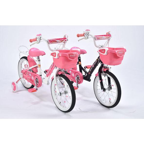 池商 MyPallas 子供用自転車 16 MD-12-AP アプリコット 16インチ 補助