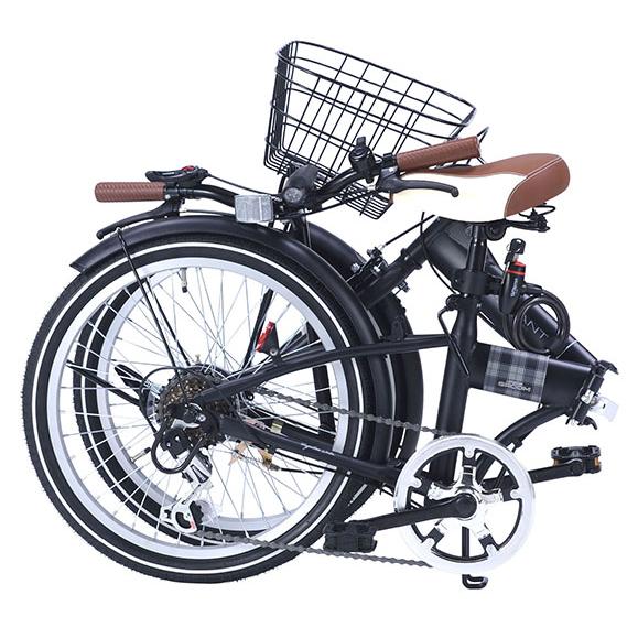 折りたたみ自転車 MyPallas 20インチ MF205 未使用品 MYPALLAS マイパラス MF205 MF-205 ブラック （BK）GROOM 折りたたみ